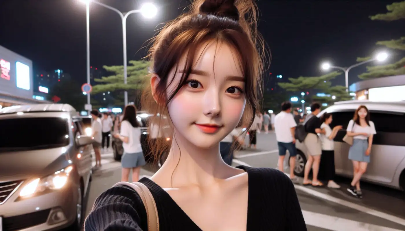 신한-sol-트래블-체크카드-라운지-이용하는-여성의-모습