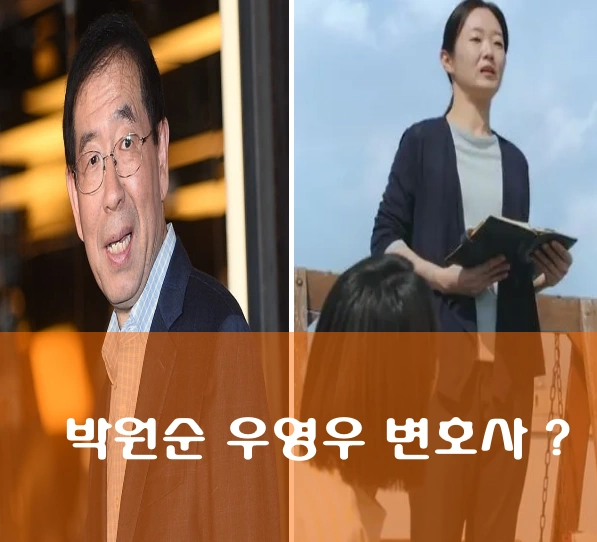 박원순 서울시장 우영우 변호사 