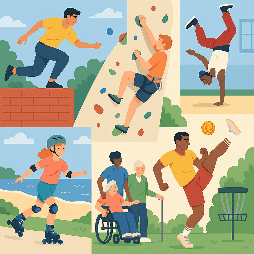 이색 스포츠를 지원하는 국가들: 정책과 예산의 격차