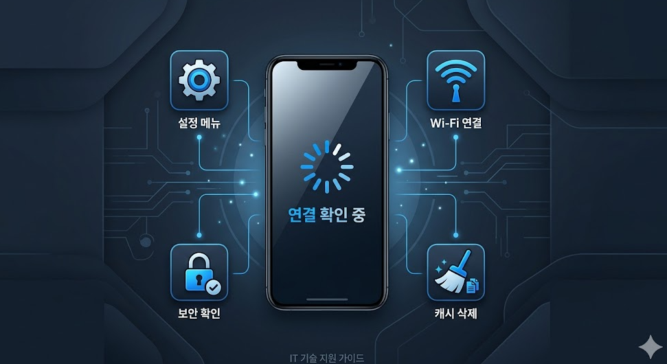 유튜브 무한 로딩 및 '오프라인' 네트워크 오류 해결 완벽 가이드