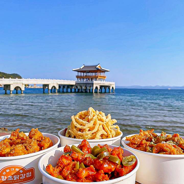 전국 택배 주문 구매 국내 최초 시금치 닭강정 치킨 포항초 닭강정 포항 맛집 추천 생방송투데이 맛의 승부사