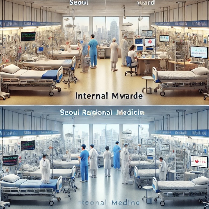 서울지방내과병동차이