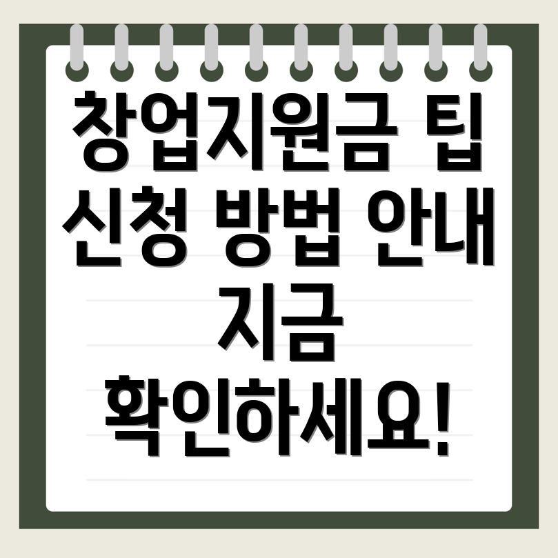 창업지원금