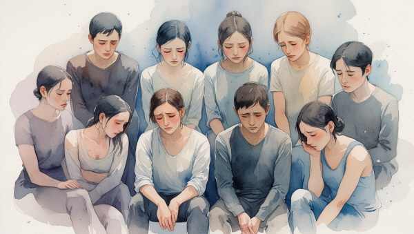 ISFP는 타인을 상처 주지 않기 위해 자신의 감정을 뒤로 미루는 경우가 많습니다에 관한 그림