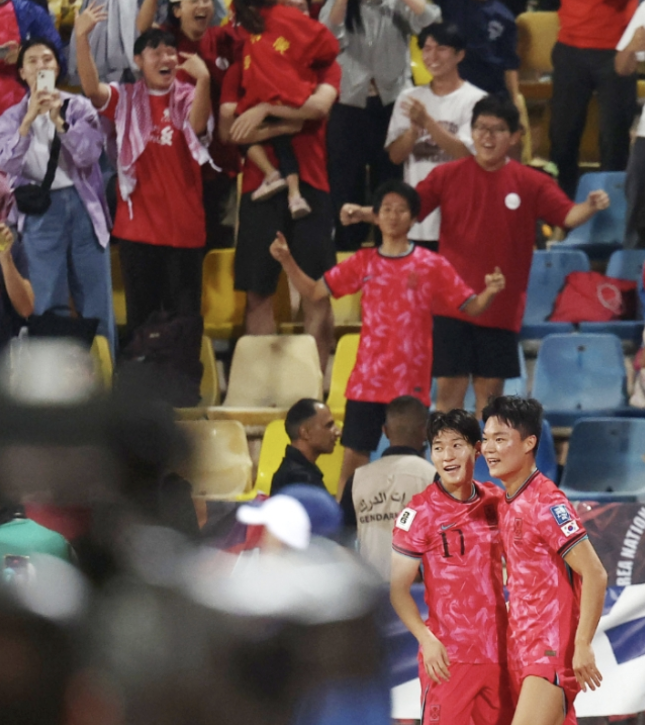 A매치 데뷔골을 터트린 오현규