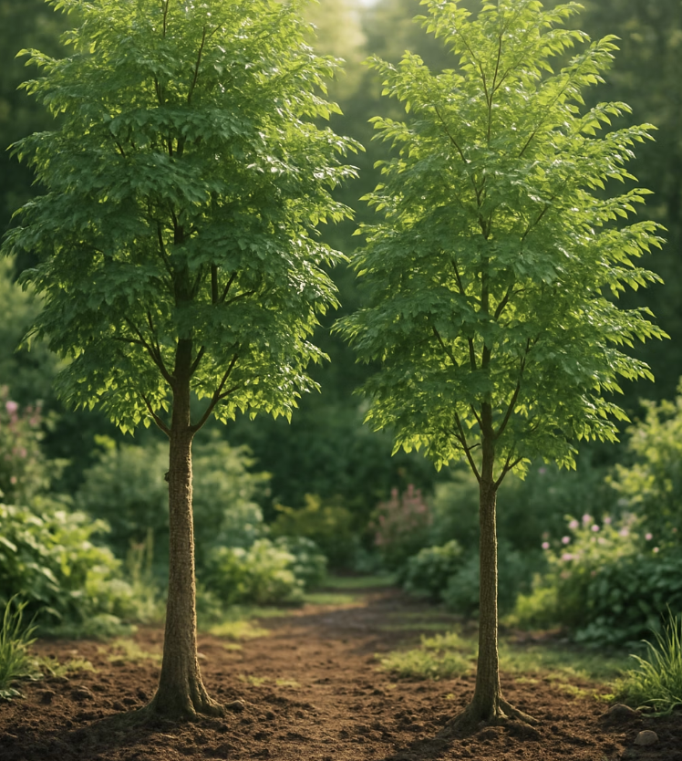 친구가 필요한 외로운 나무