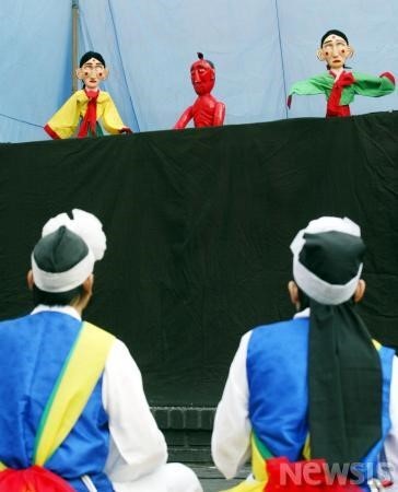 남사당놀이 꼭두각시 인형극