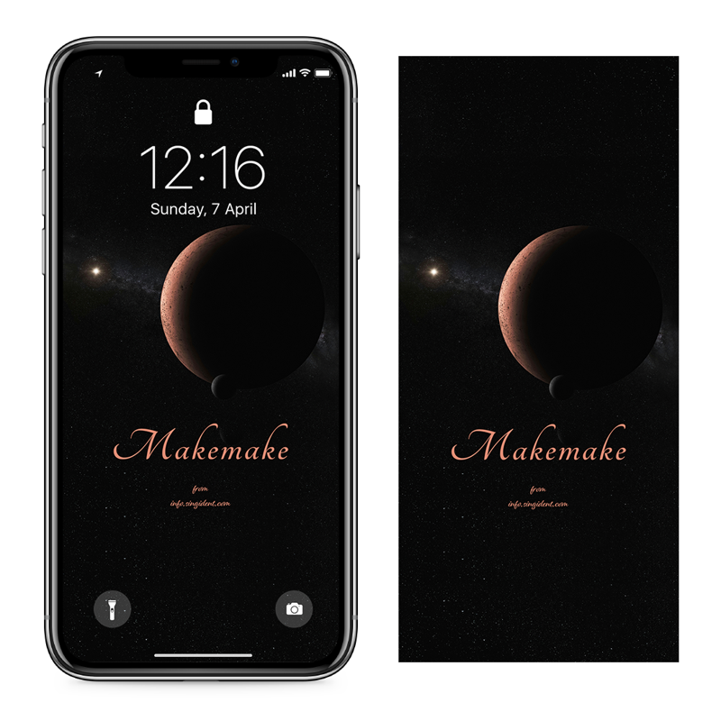 02 왜행성 마케마케 C - Makemake 우주배경화면