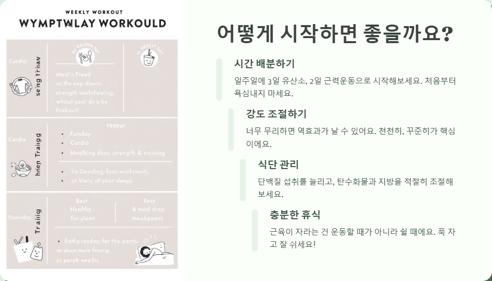 유산소운동과 근력운동 병행하면 살이 더 잘 빠질까