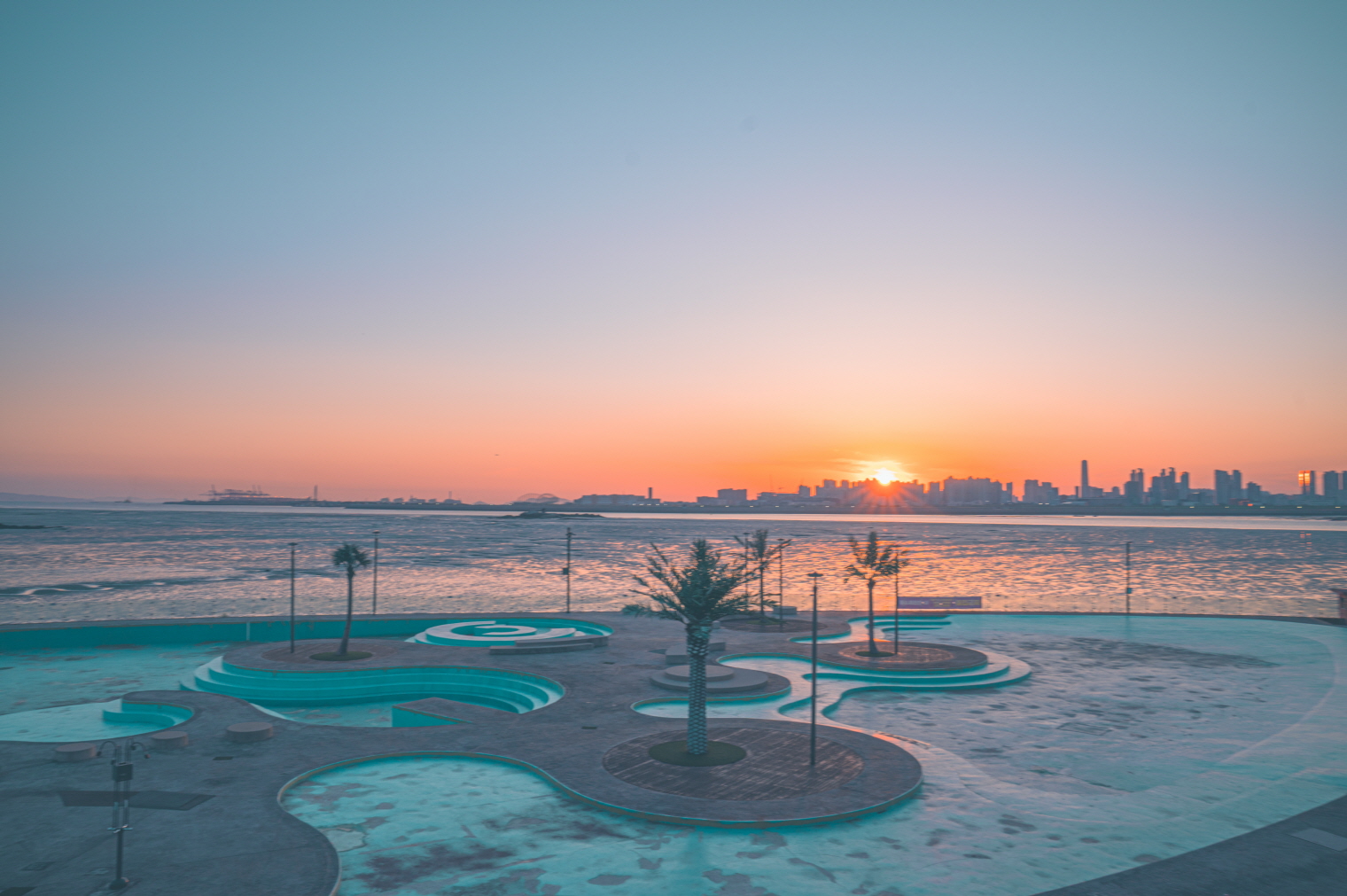 한울공원의 수영장