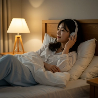 잠이 안 올땐 조용한 음악 듣기