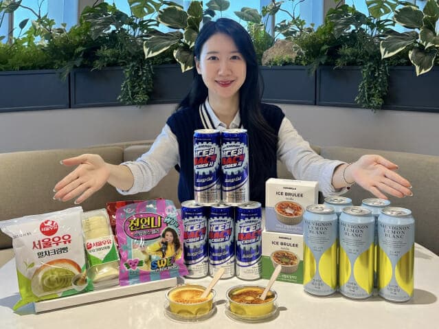 소비뇽 블랑 레몬 하이볼 외 GS25 인기상품