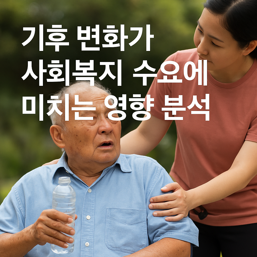 사회복지에도 영향을 미친다