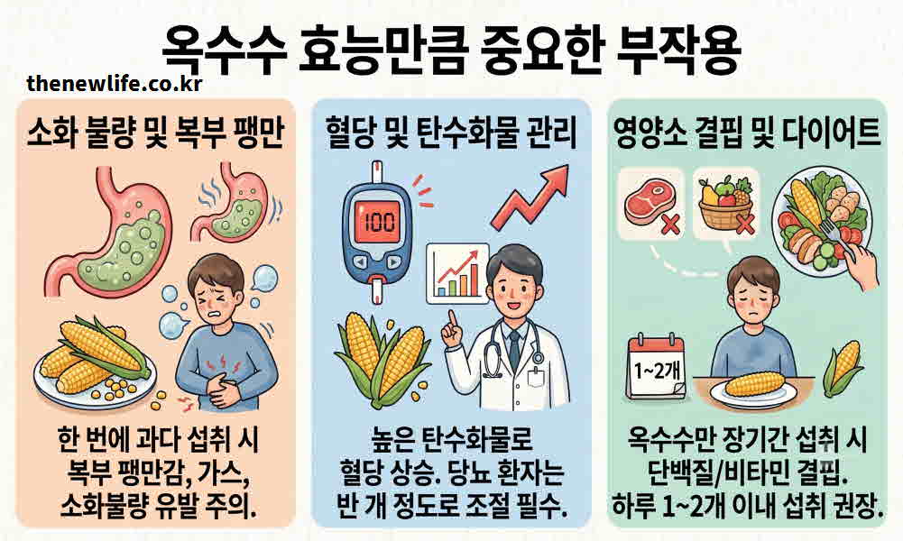 옥수수 효능 부작용