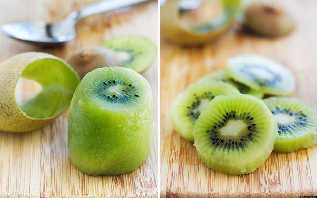 키위 껍질 까는법,키위 깎는법,팁줌