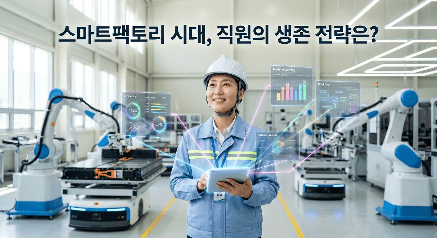 스마트팩토리 도입 직원들은 무엇을 준비해야 할까