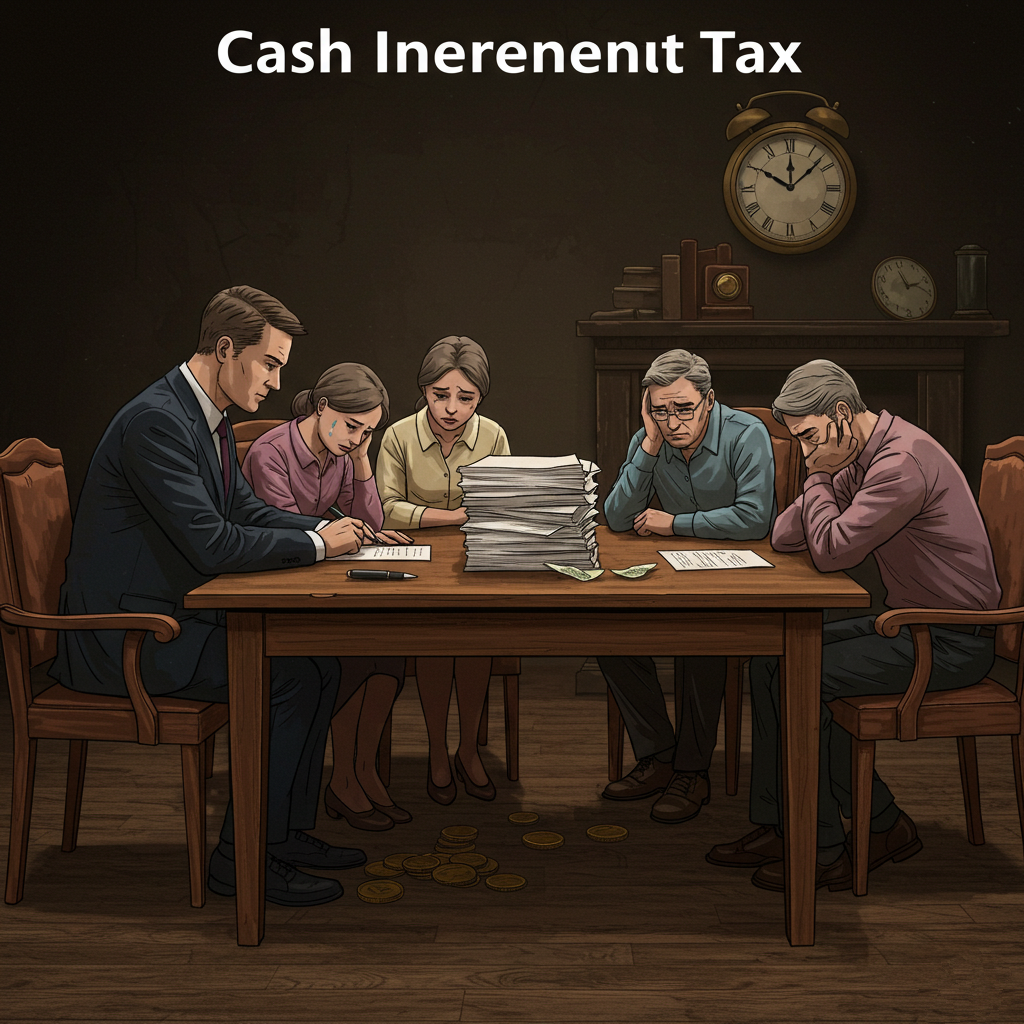 현금 상속세 관련 이미지