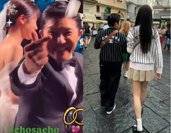 조세호와이프첫공개,조세호아내정수지,토트넘경기포착,정수지미모,조세호결혼