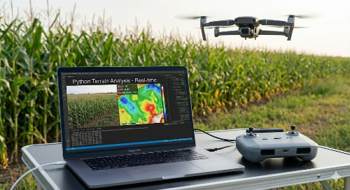 Python으로 드론/로봇 영상에서 실시간 지형 분석(Terrain Analysis)