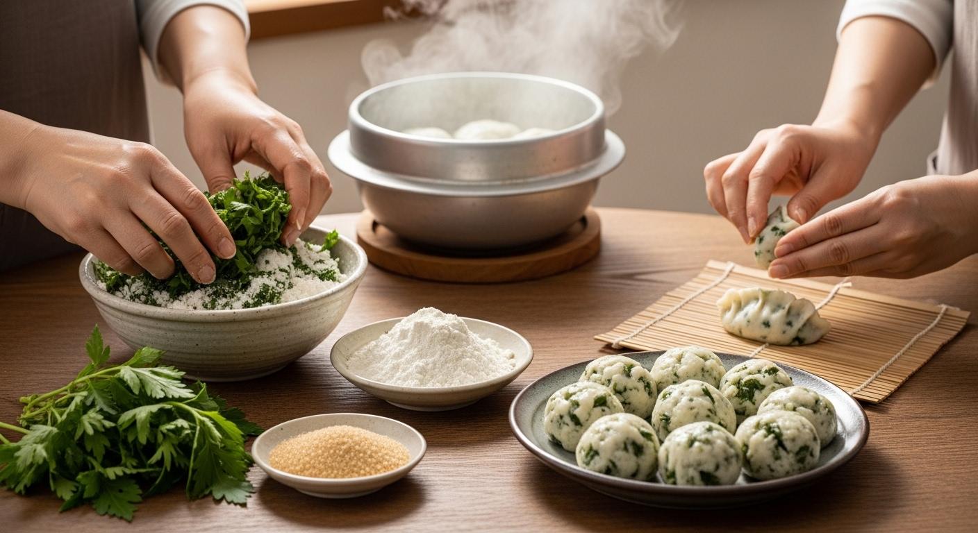 쑥버무리 만드는 법