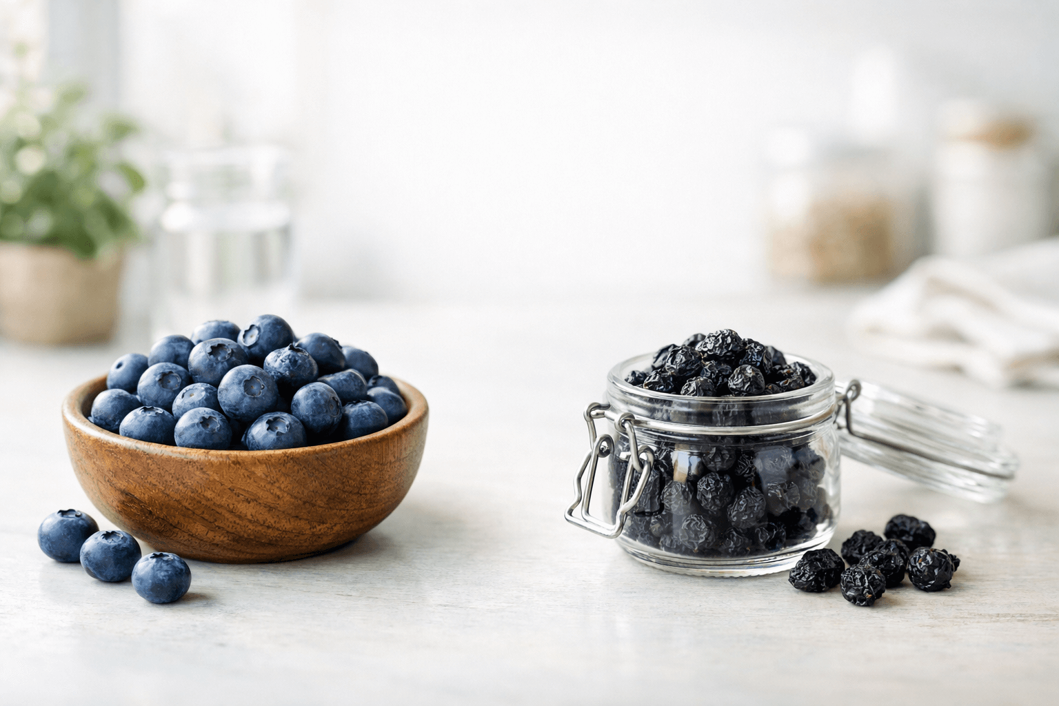 블루베리 생과 건과 비교 (영양차이, 당함량, 흡수율)