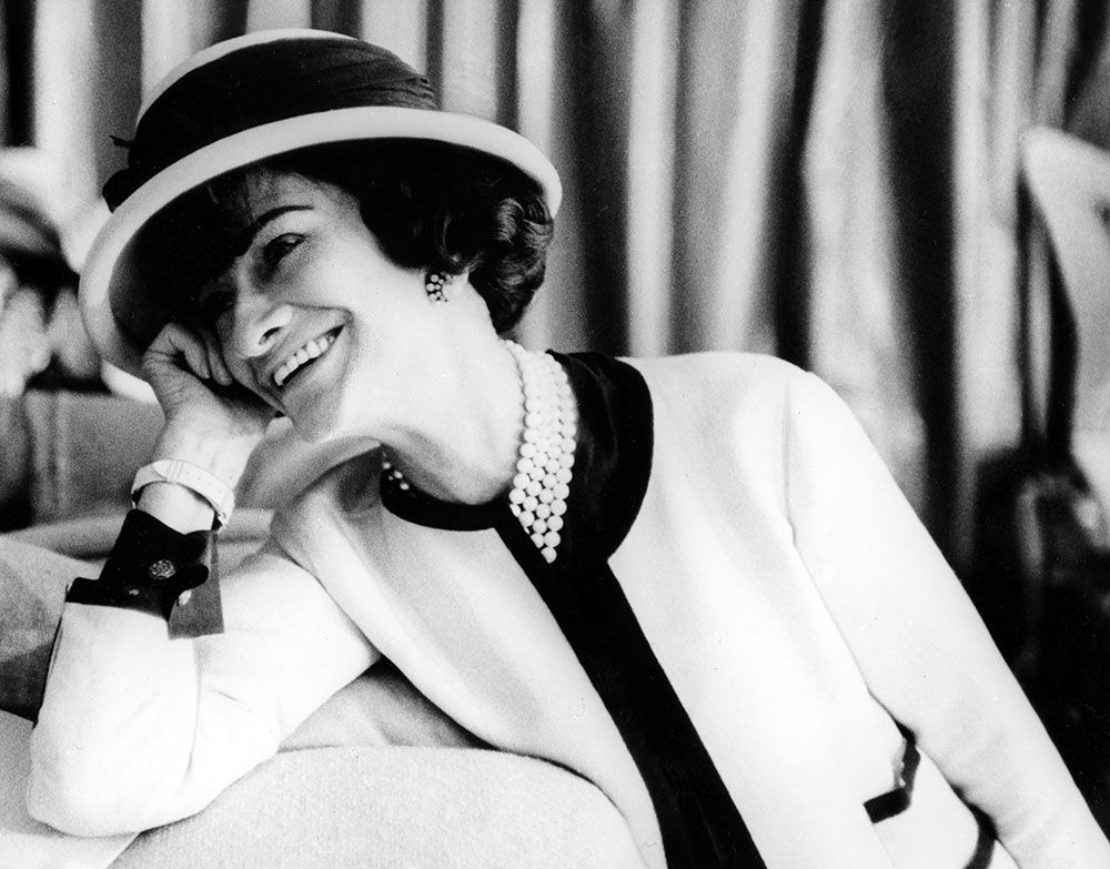 © The French couturier and fashion designer Gabrielle 'Coco' Chanel, c. 1960 Courtesy of Chanel; photograph, Douglas Kirkland