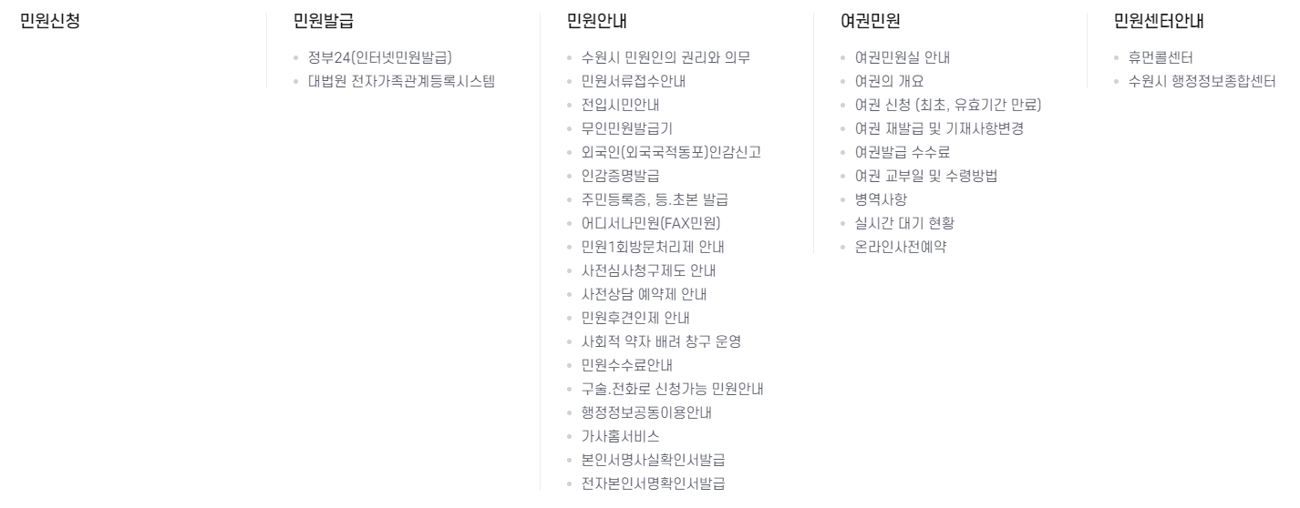 시민들이 의견을 제안하고 예산 수립에 참여할 수 있는 시민 참여 게시판 화면