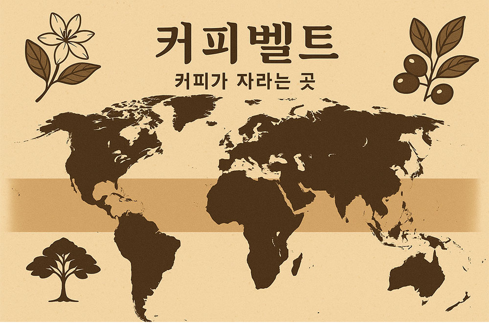 AI가 만들어준, 커피벨트 커피 자라는곳