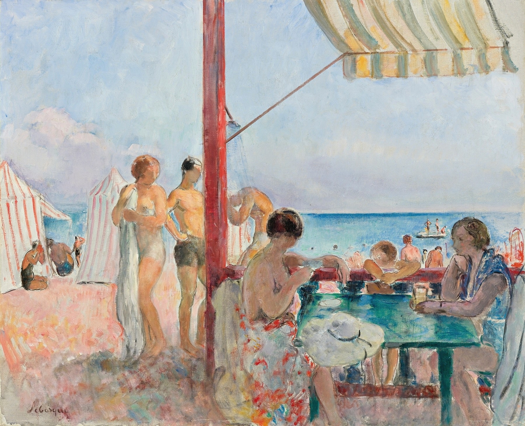 앙리 르바스크(Henri Lebasque), 프랑스, 화가, 1865-1937