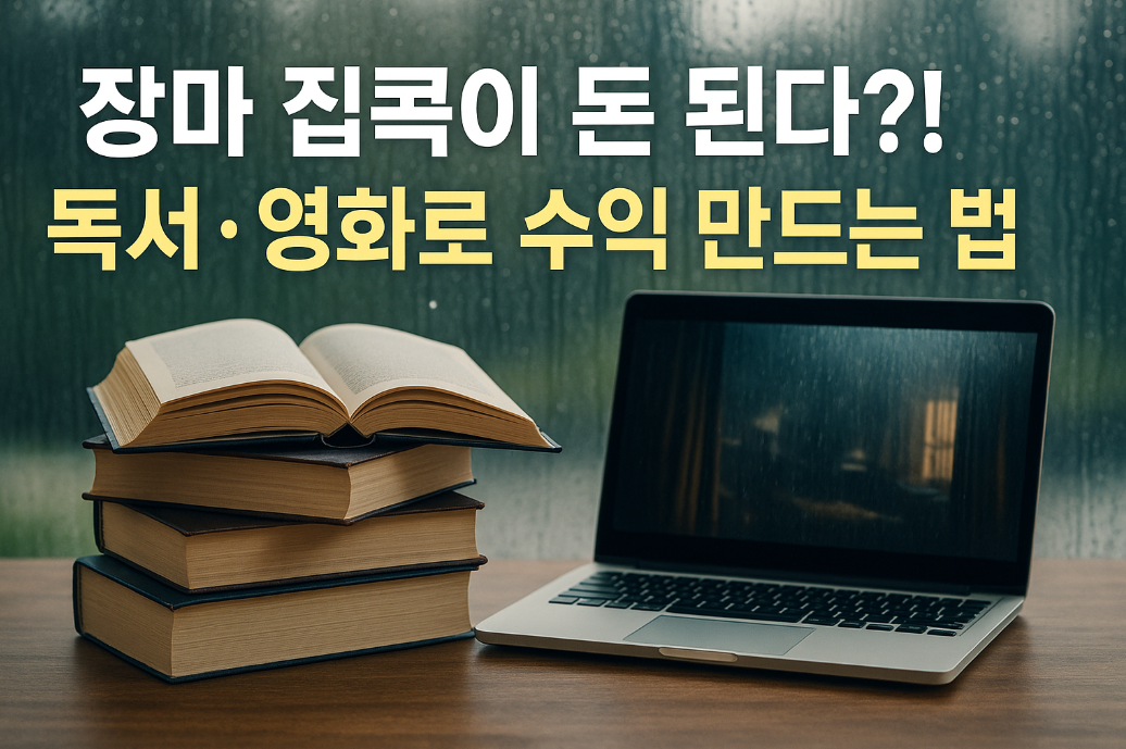 장마 집콕이 돈 된다