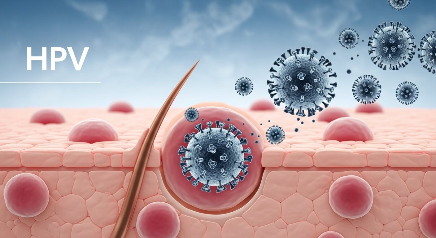 편평사마귀가 생기는 원인