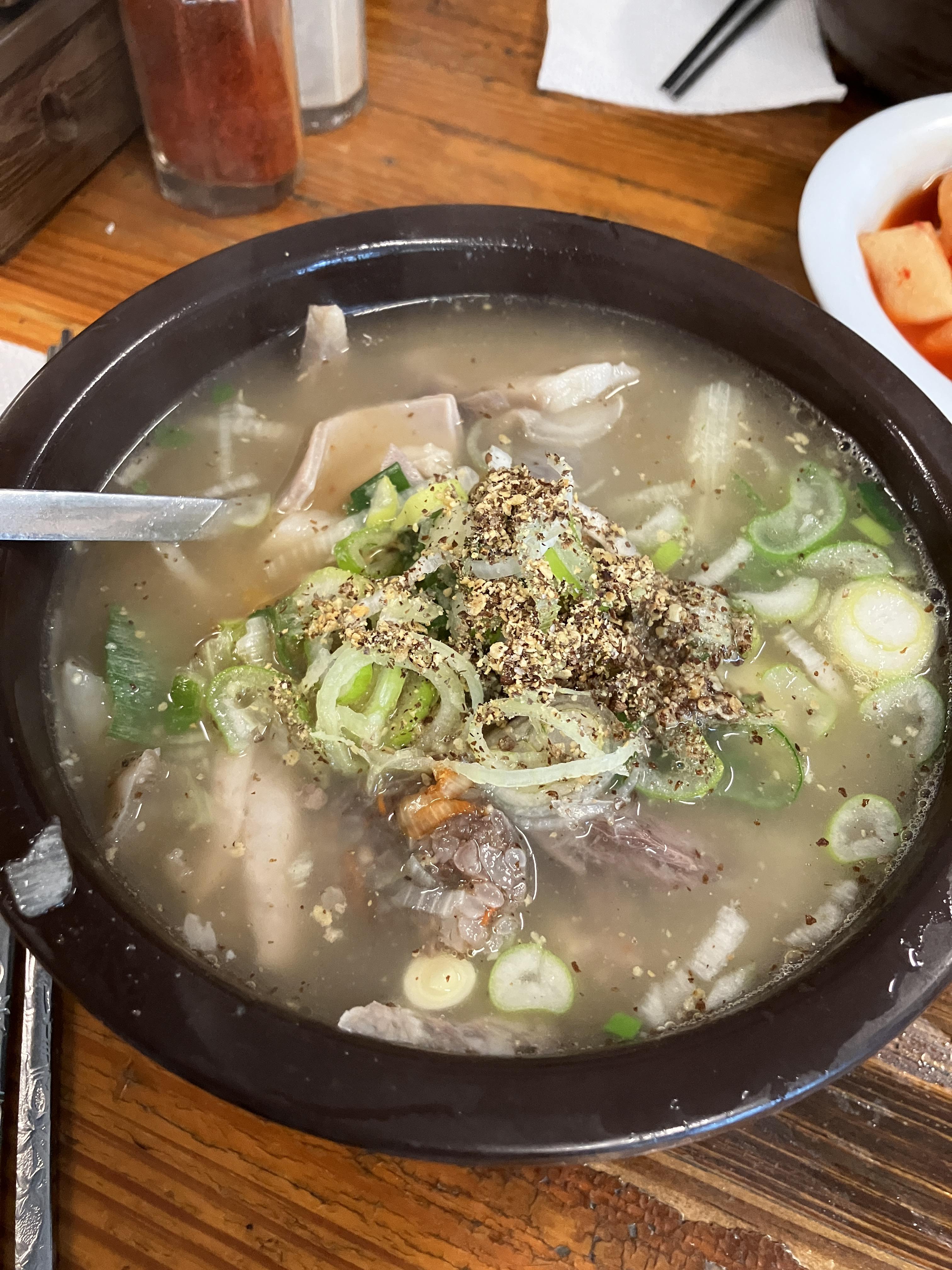 이화찹쌀순대 특 국밥