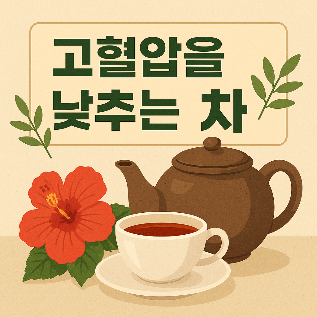 고혈압에 좋은 차