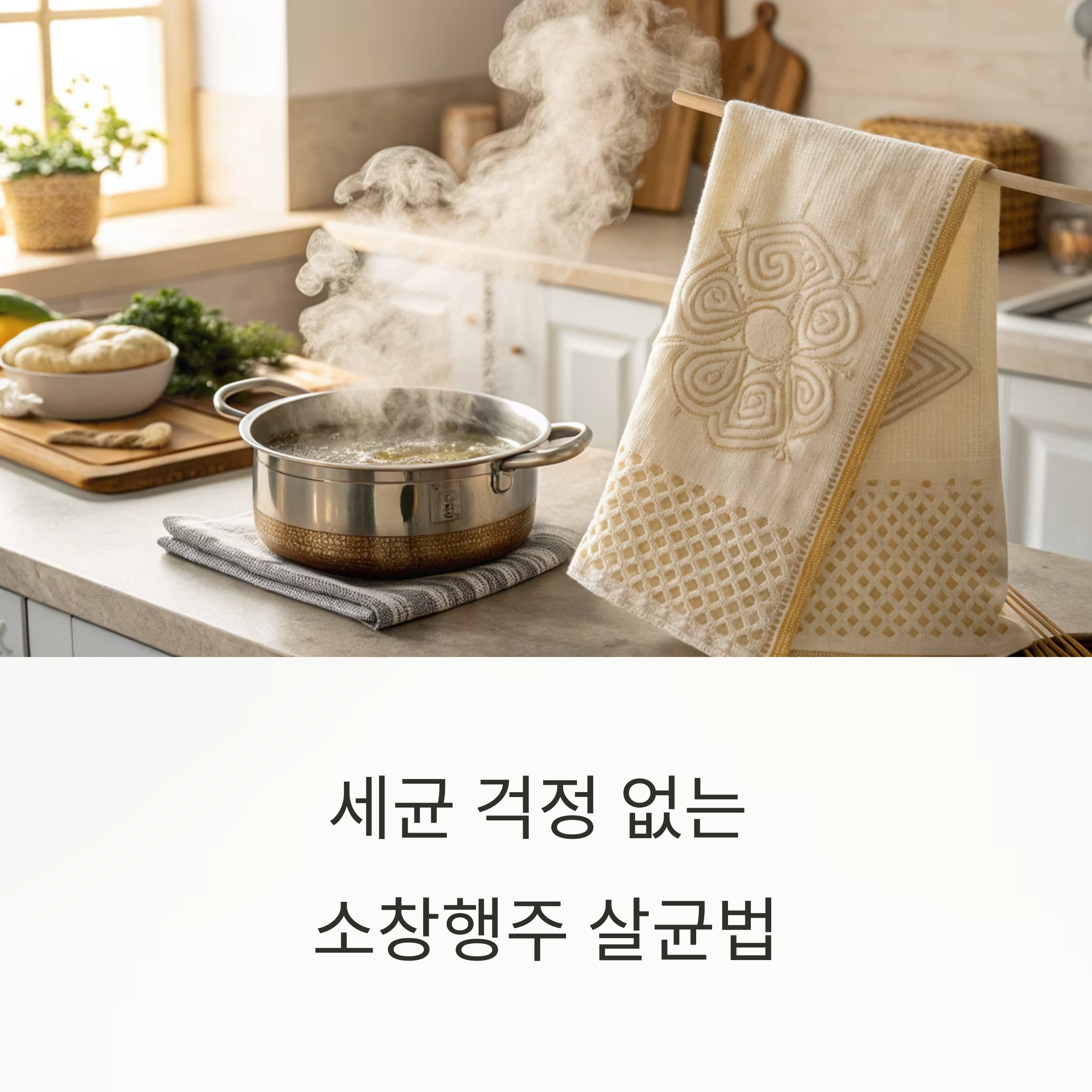 소창행주 에서 쉽게 따라하는 초간단 소독법 총정리
