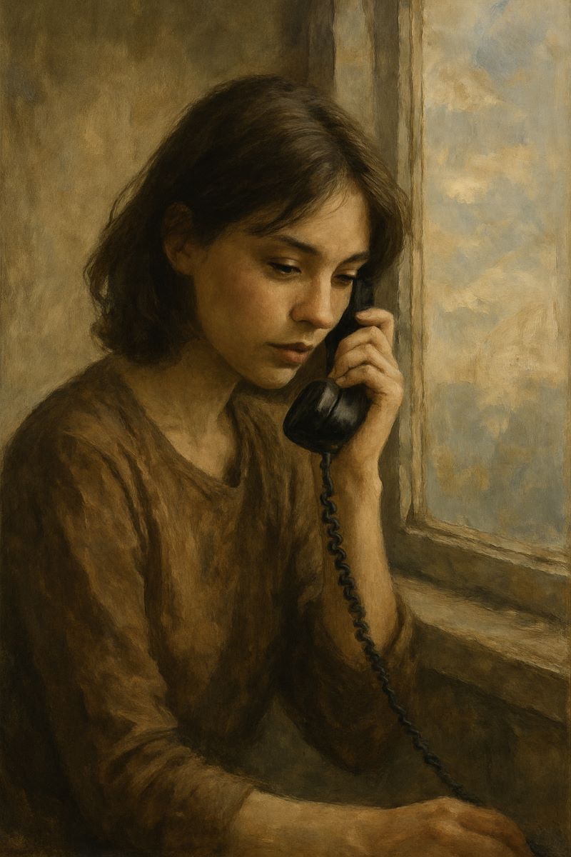 전화 받는 꿈, 소식이 올까?