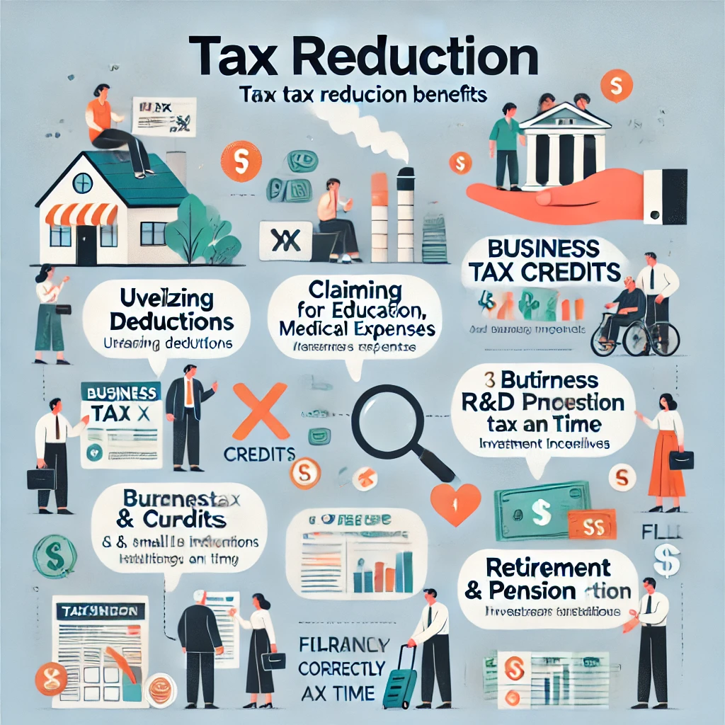 [세무실무] 세금 감면 혜택을 받는 법