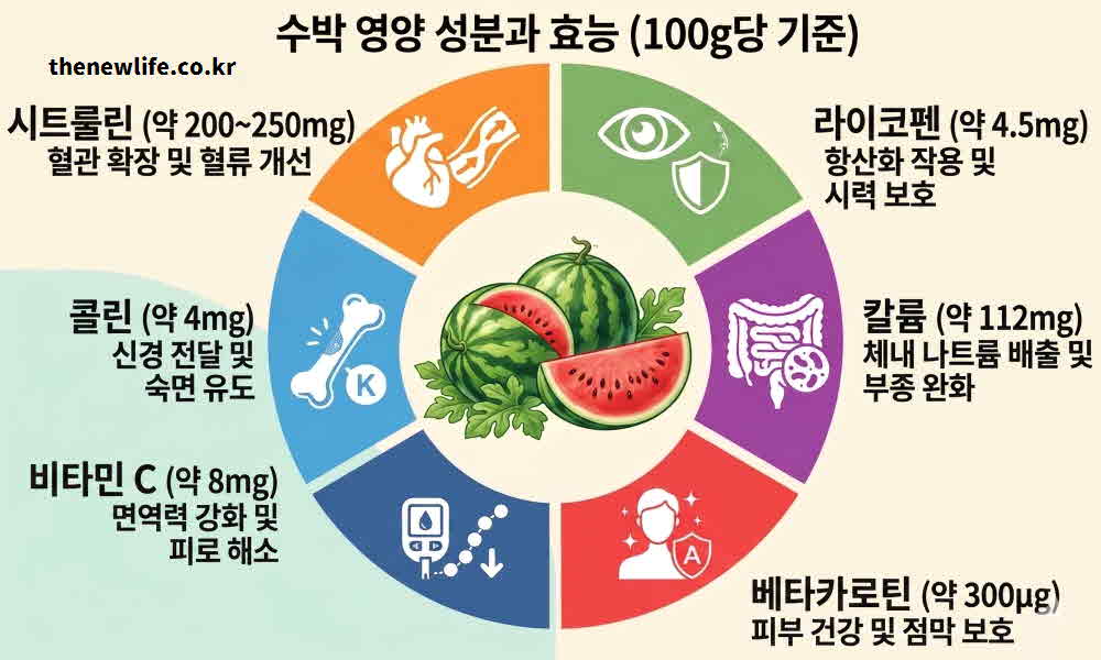 수박 효능 영양성분