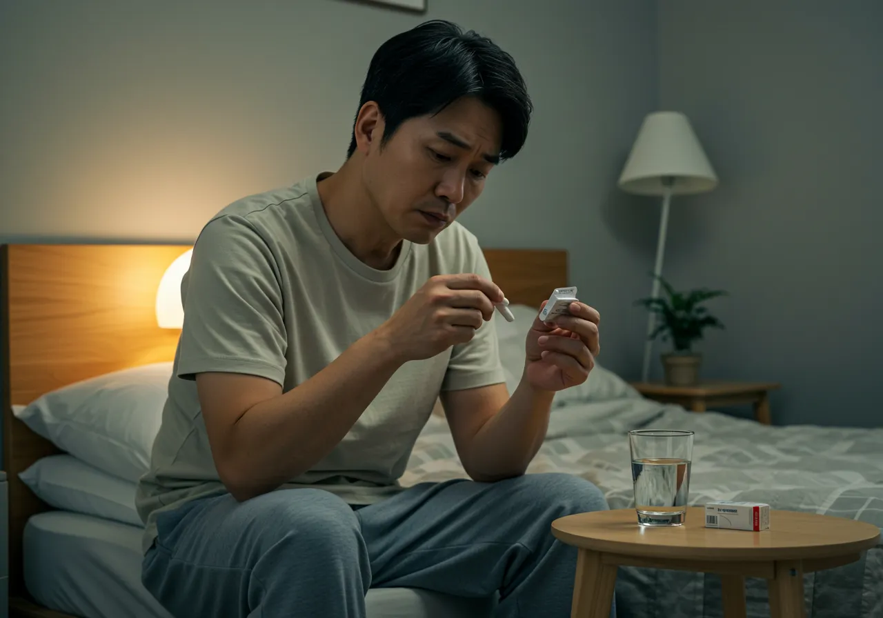 멜라토닌 vs GABA, 수면유도제
