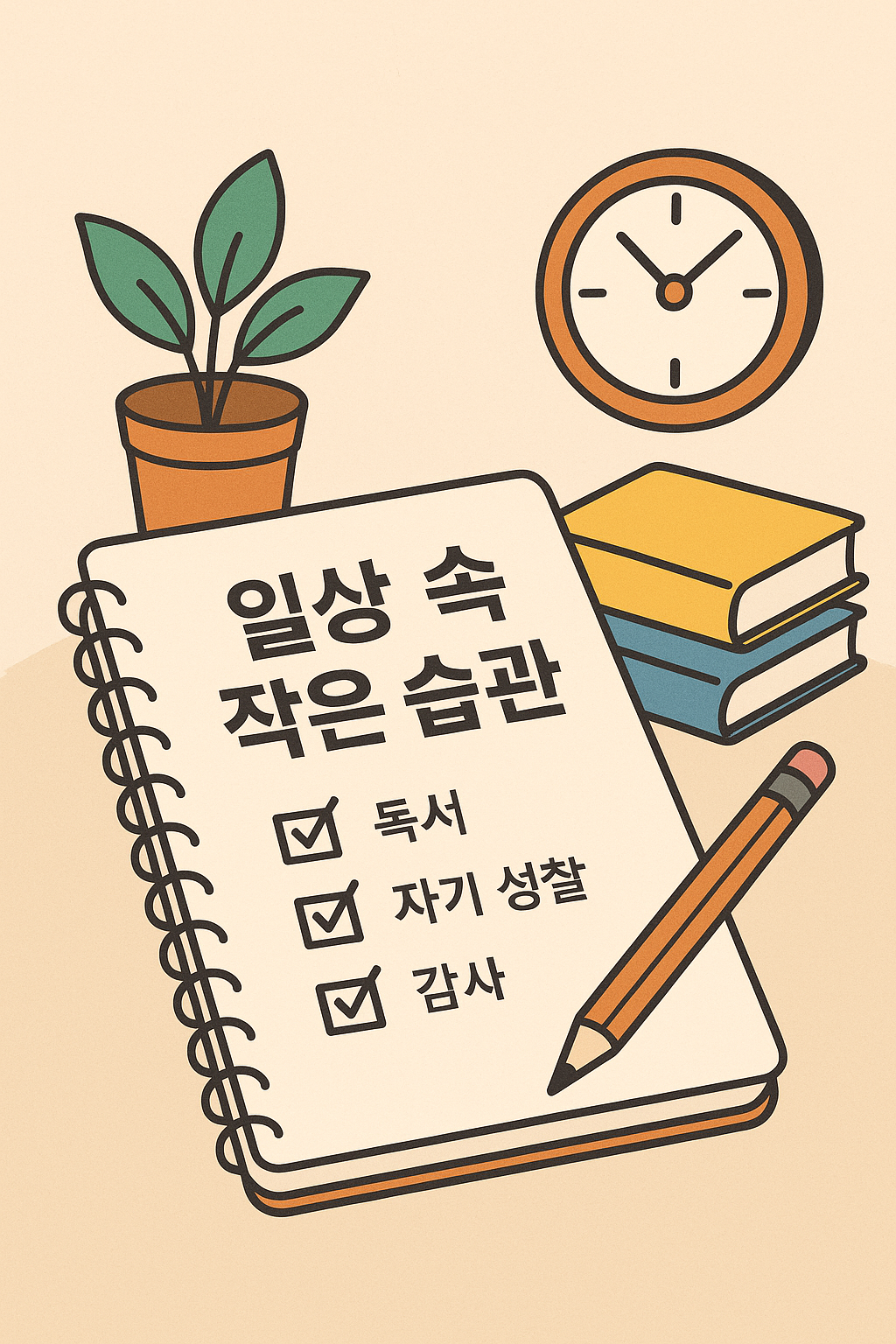 일상 속 습관 관련 사진