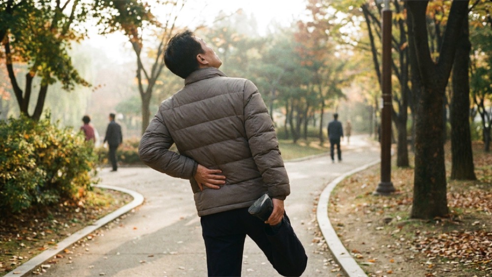 걷다 멈춤