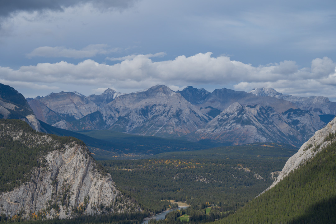 캐나다 밴프 곤돌라 풍경