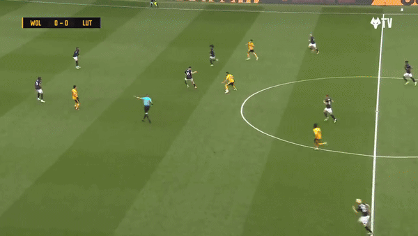 황희찬 11호 골장면 (울버햄튼 vs 루턴)