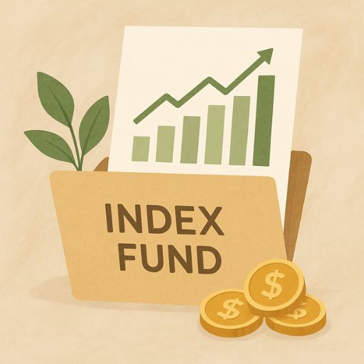 인덱스 펀드 구조와 장점 관련 이미지