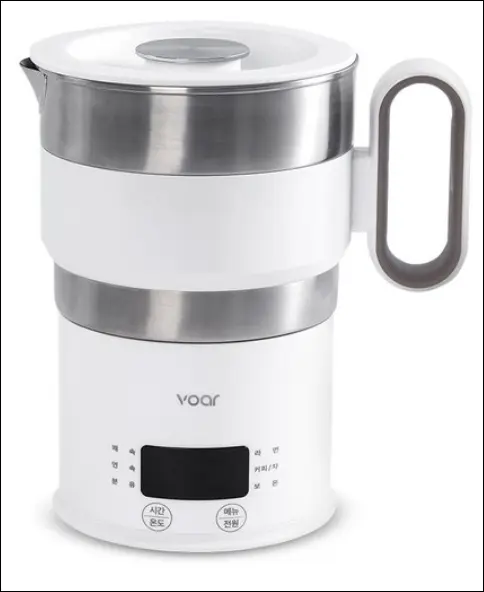 보아르 올 스테인리스 캠핑용 접이식 멀티 전기포트