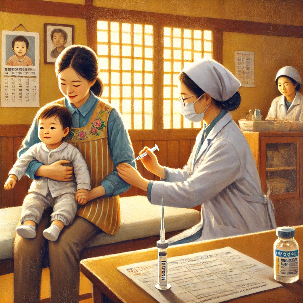 어린이 국가무료 예방접종 일정표 의료기관 병원찾기 관련 사진