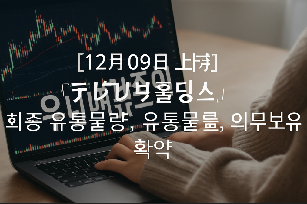 테라뷰홀딩스 상장 전 필수 체크사항 완벽 정리