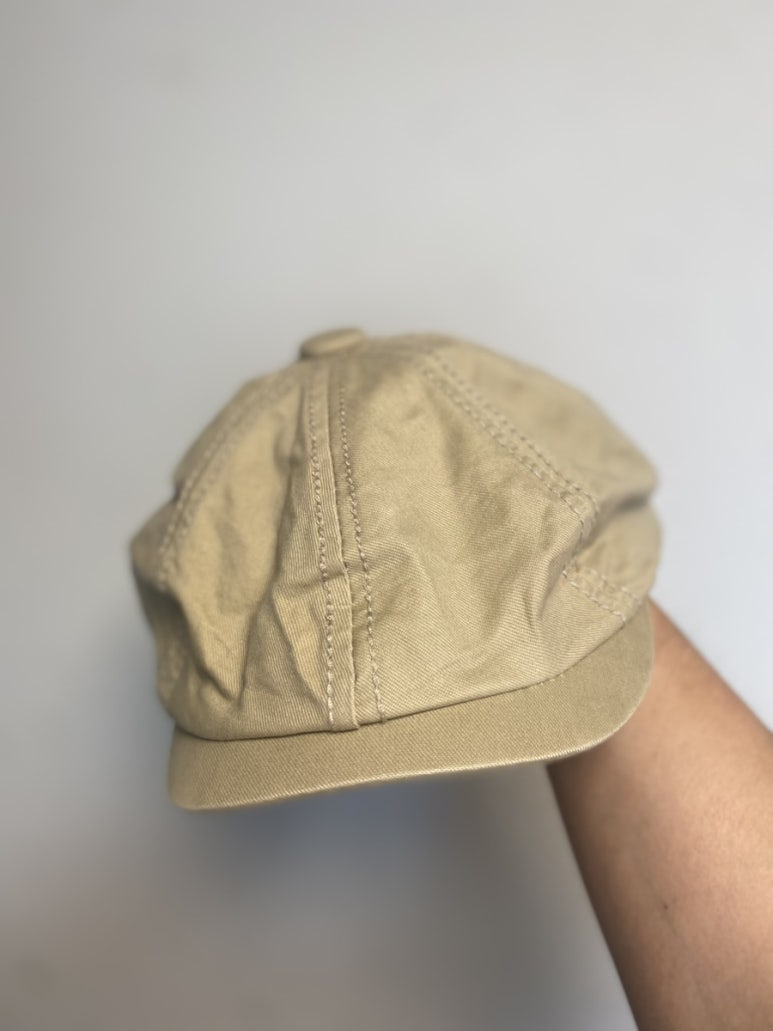 유니버셜 케미스트리 헌팅캡 베이 Bold Stitch Beige Banding Huntingcap