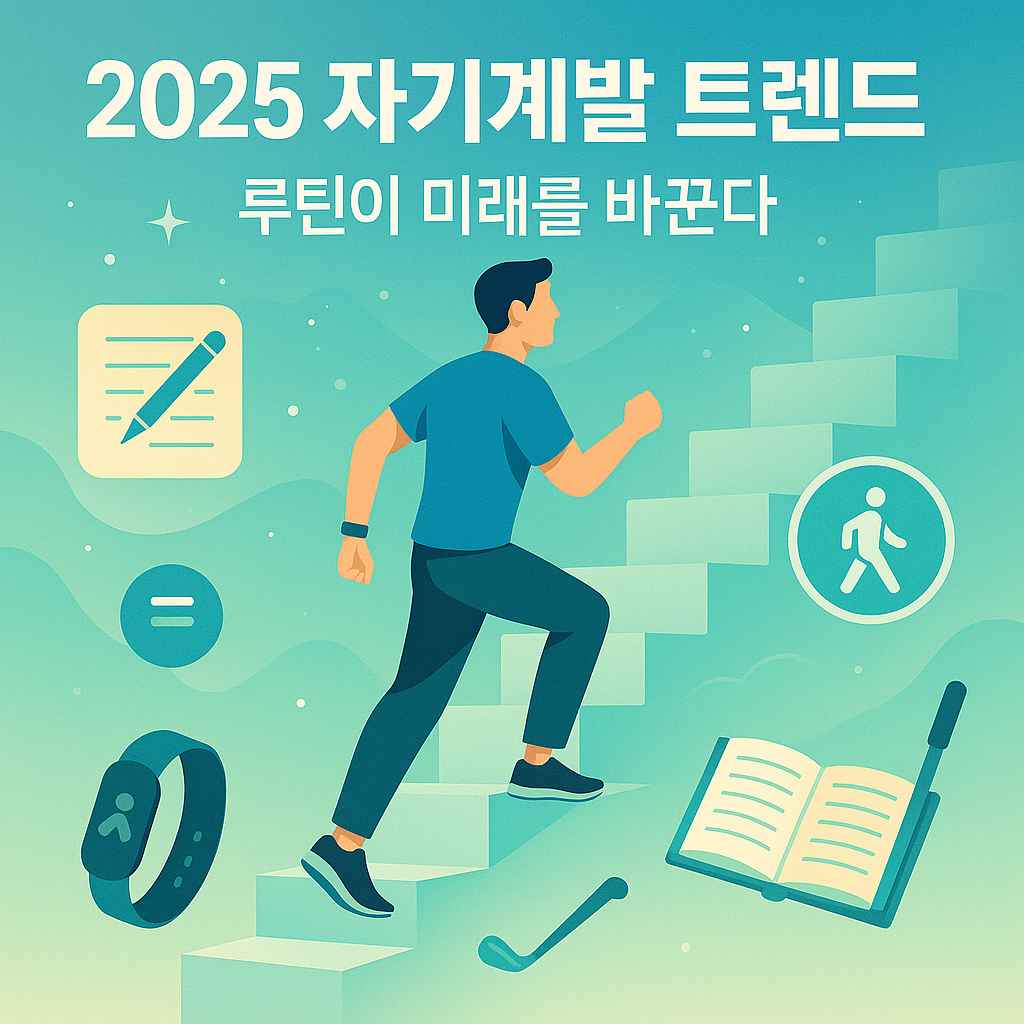 2025 자기계발 트렌드: 루틴이 미래를 바꾼다