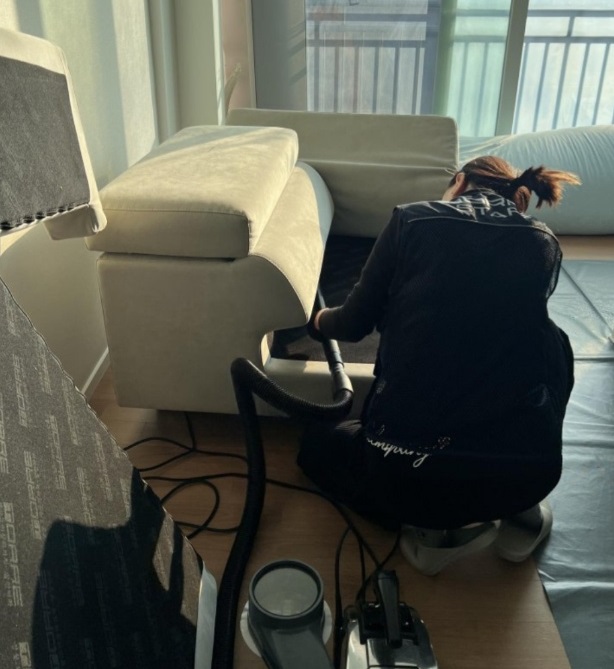 생생정보-청소업체-청아람케어-소파청소