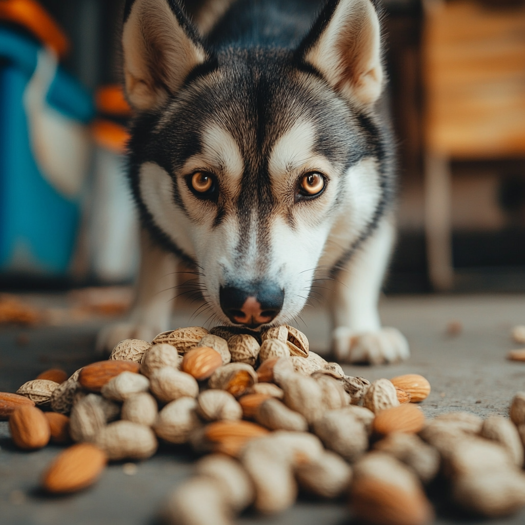 강아지에게 아몬드가 안전한가요?